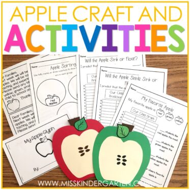 Apple Activities for Fall