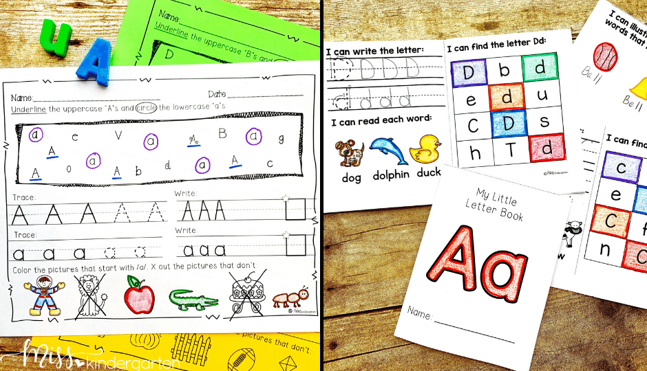 these letter writing activity pages and books make handwriting and letter formation fun for students