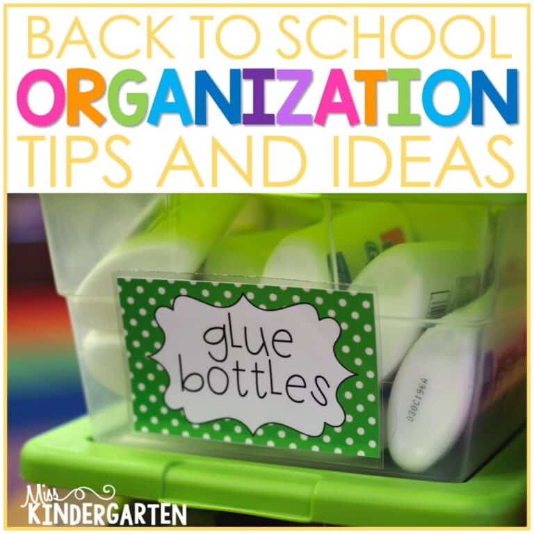 back to school organization tips