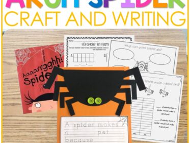 FREE Spider Craft, Math, and Writing Activities