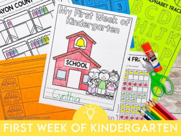 What To Practice During the First Week of Kindergarten