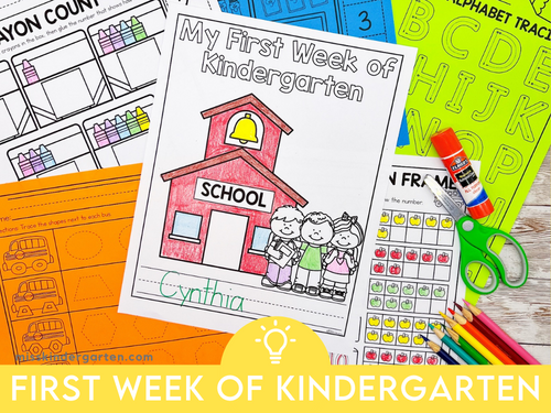 First Week of Kindergarten