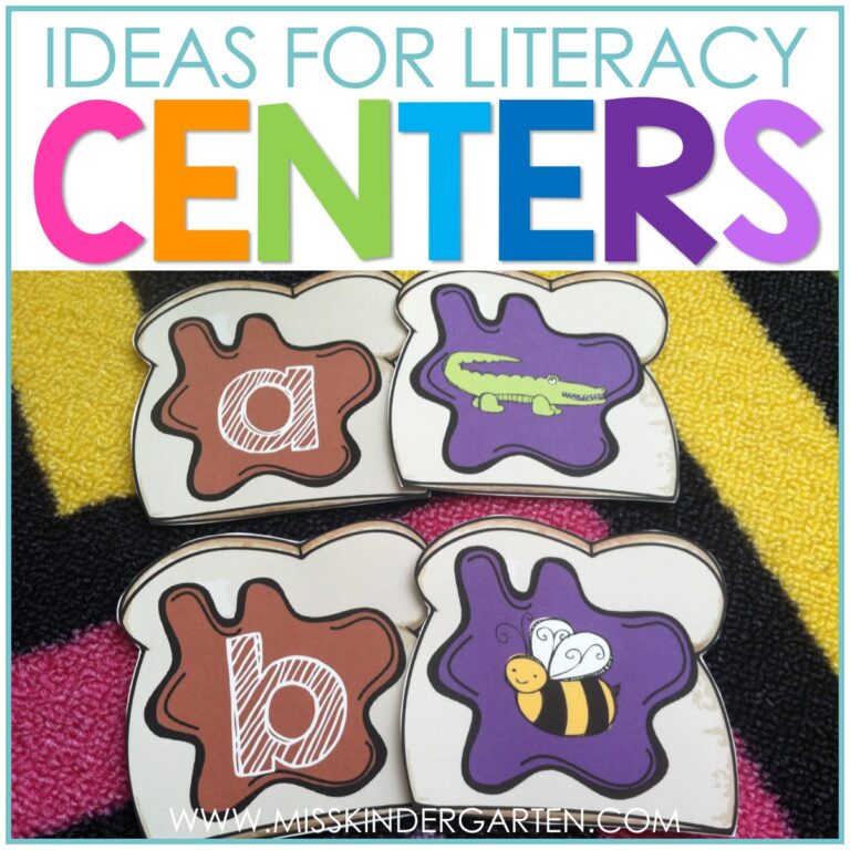literacy center ideas