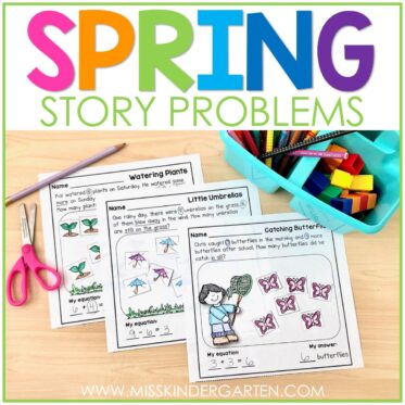 Math Word Problems for Spring
