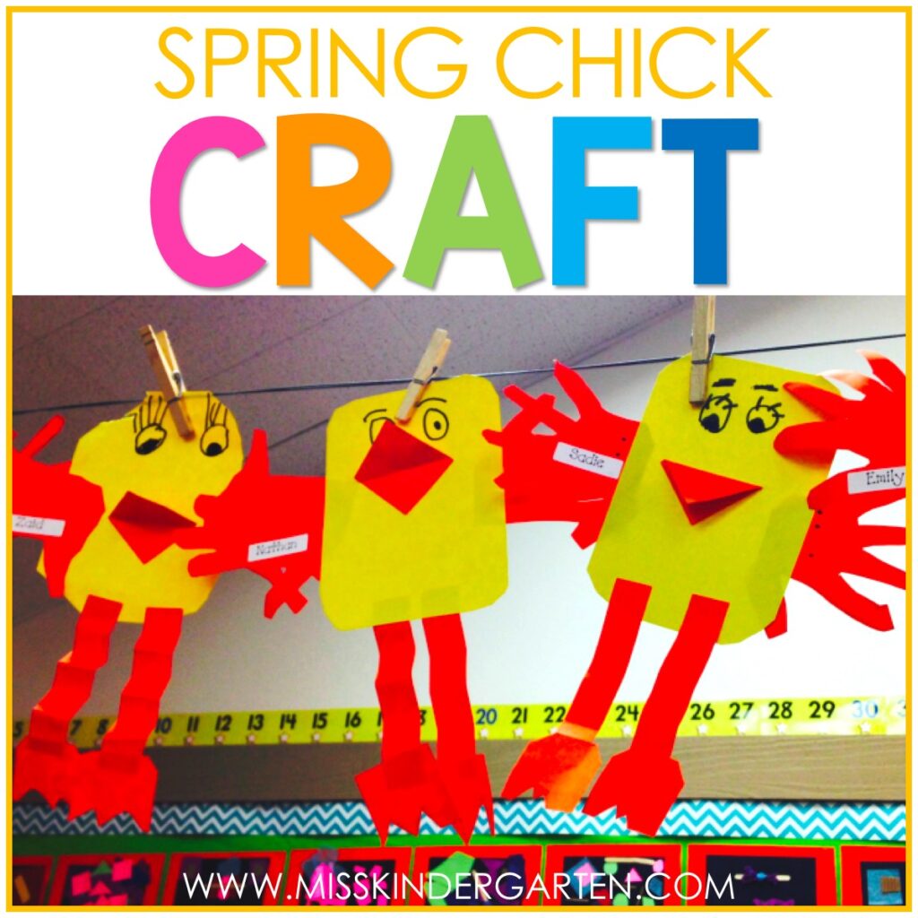 The Cutest Spring Chick Craft