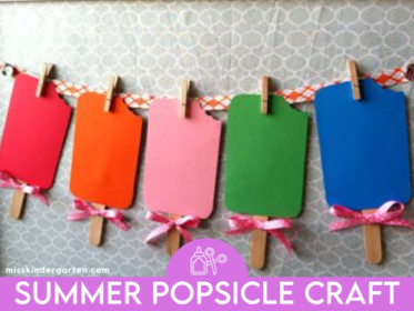 Summer popsicle craft