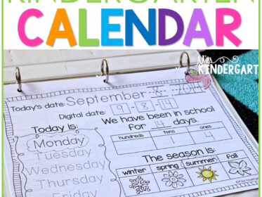 Calendar Time in Kindergarten