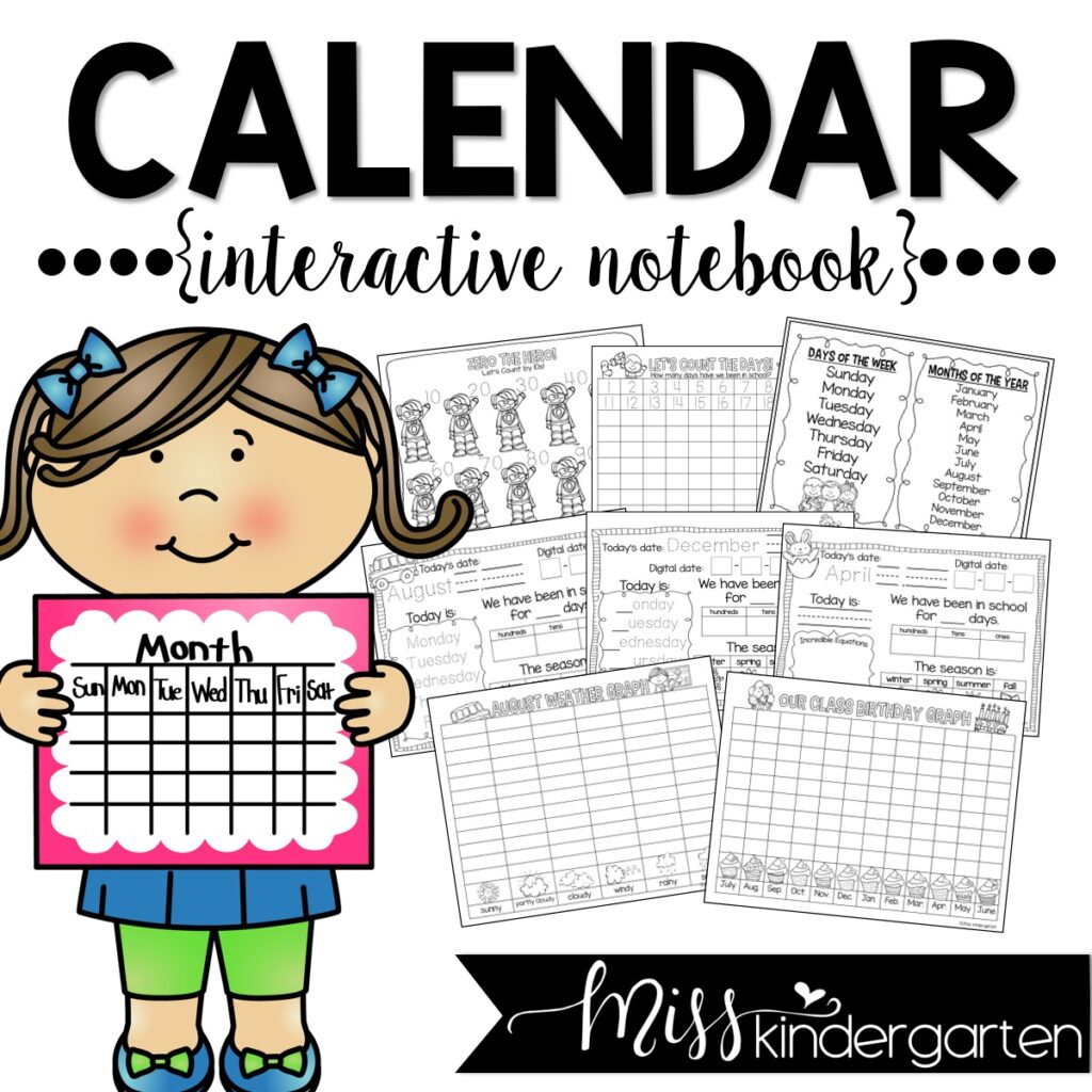 Calendar Activities For Kindergarten
