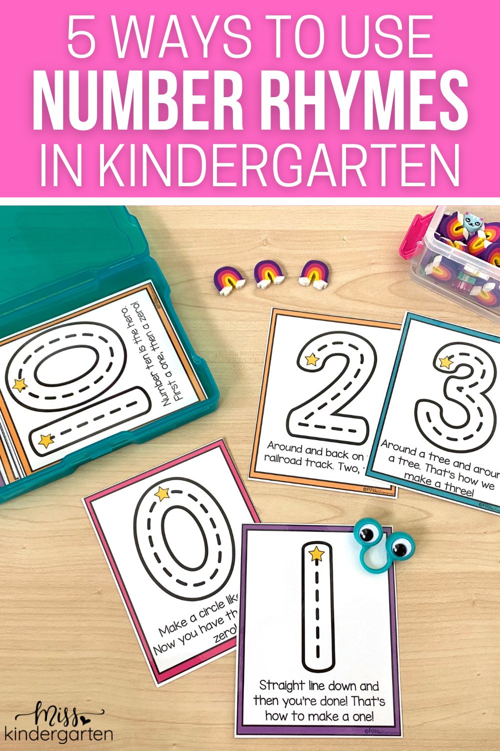 Number Formation Rhymes Printable