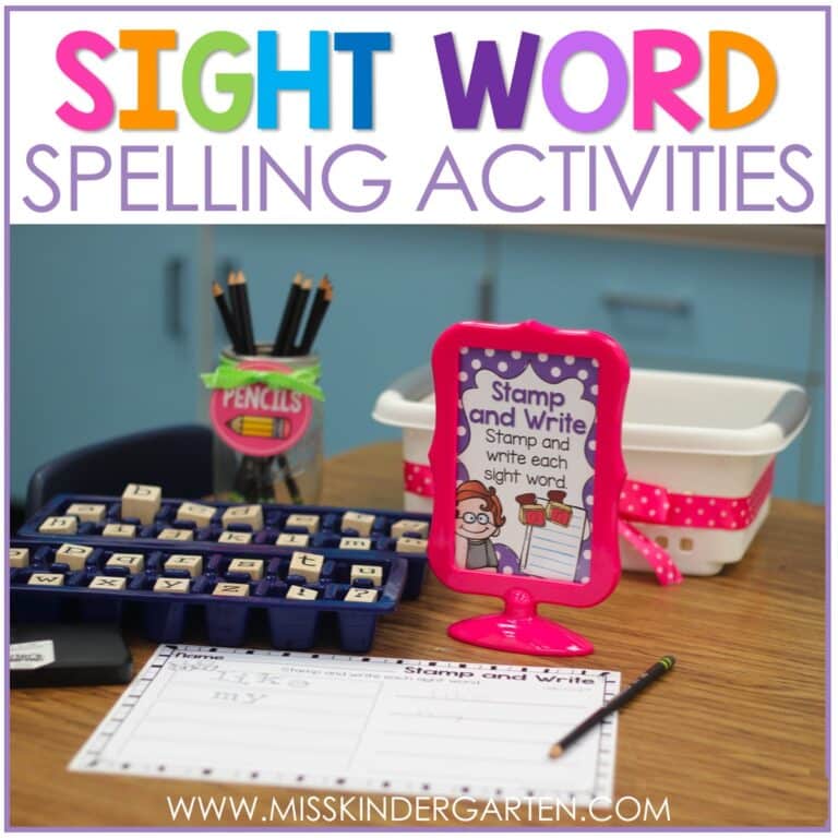 sight word spelling