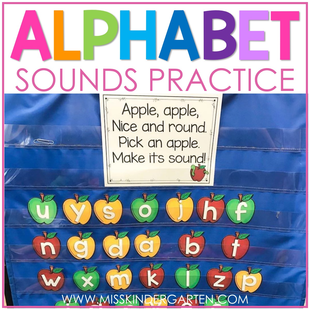 Alphabet Sounds Practice Poems - Miss Kindergarten