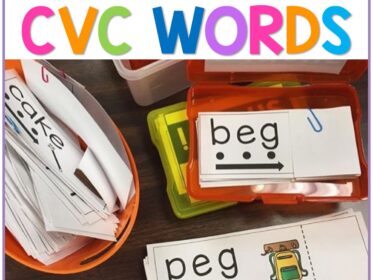 Reading CVC Words with Read and Reveal Cards
