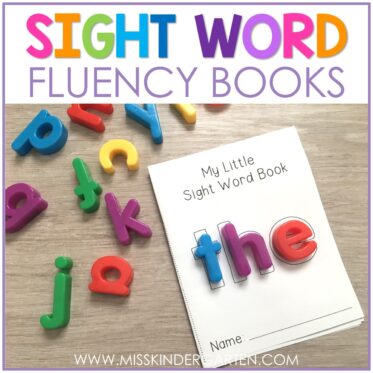 Sight Word Fluency Booklets