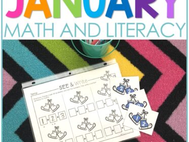 january math and literacy centers