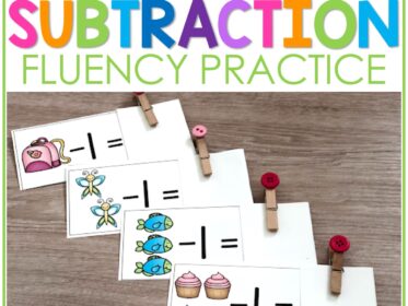 subtraction fluency