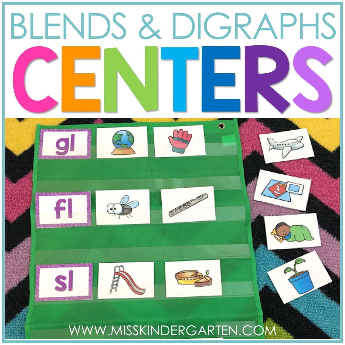 Letter Blends Practice Activities for Kindergarten - Miss Kindergarten