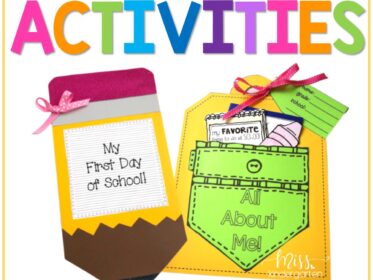 The Ultimate GUIDE For First Day of School Activities!