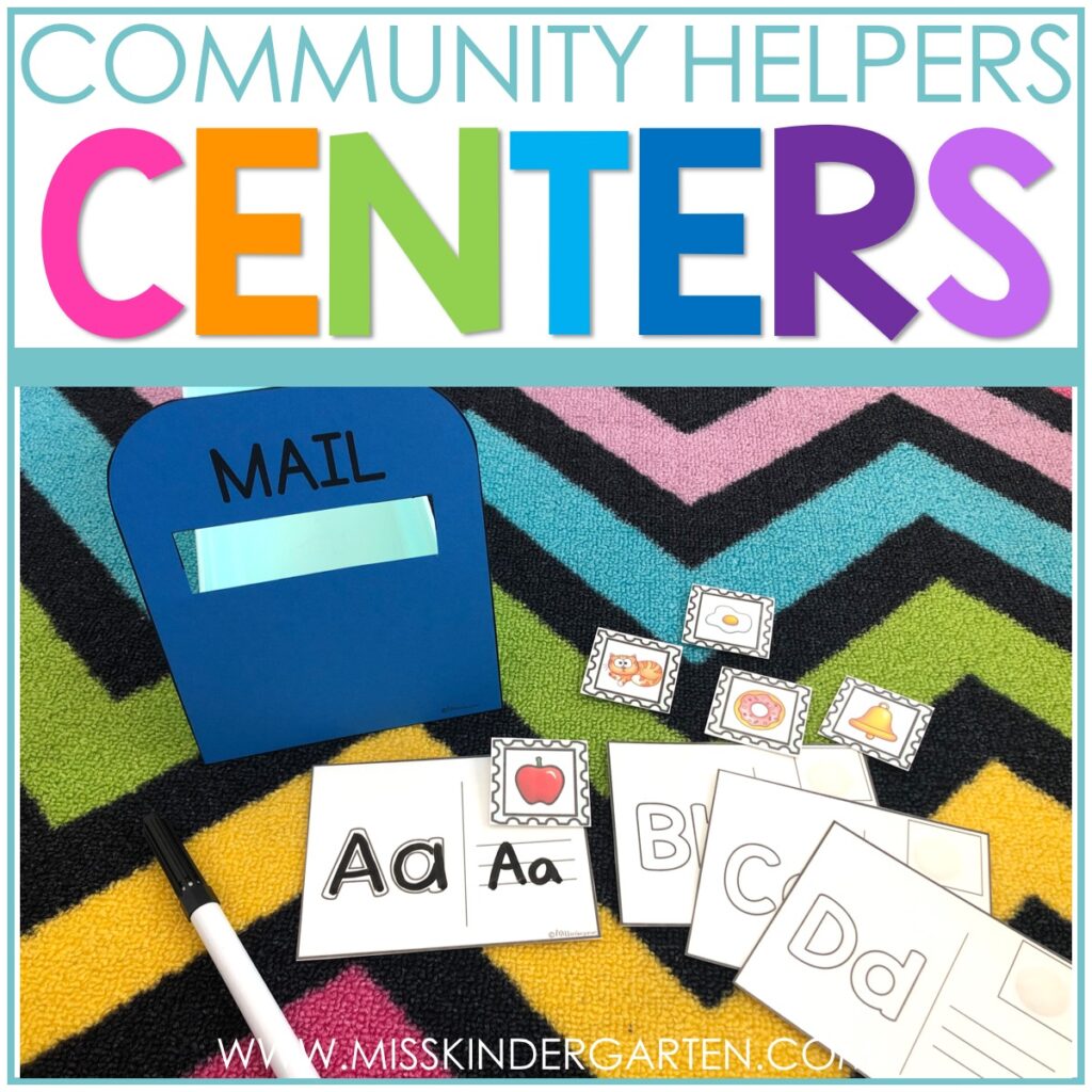 community helpers centers and activities