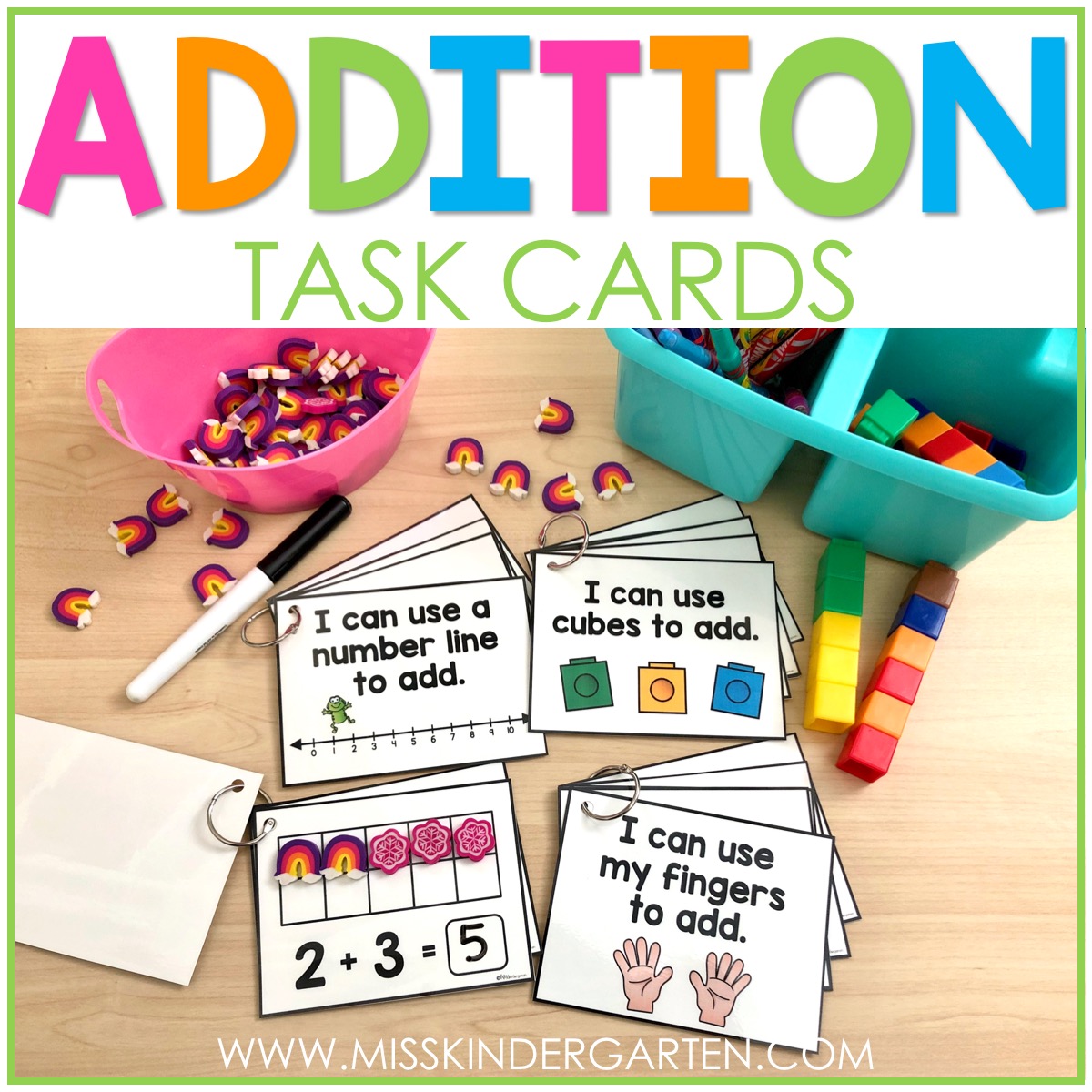 addition-task-cards-using-math-strategies-miss-kindergarten