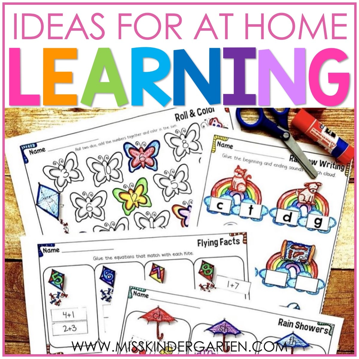 distance-learning-worksheets-and-activities-for-kindergarten