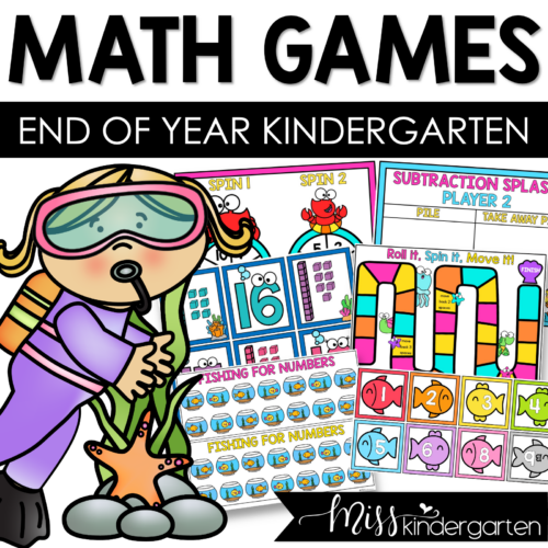 End of year math games Cover
