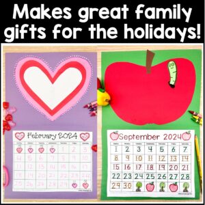 Calendar Worksheets Kindergarten Editable Monthly Templates Blank and ...
