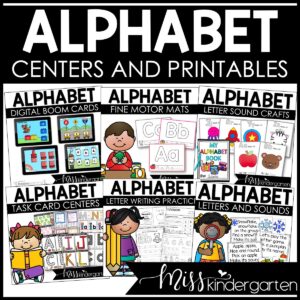 Alphabet Practice Centers and Activities BUNDLE