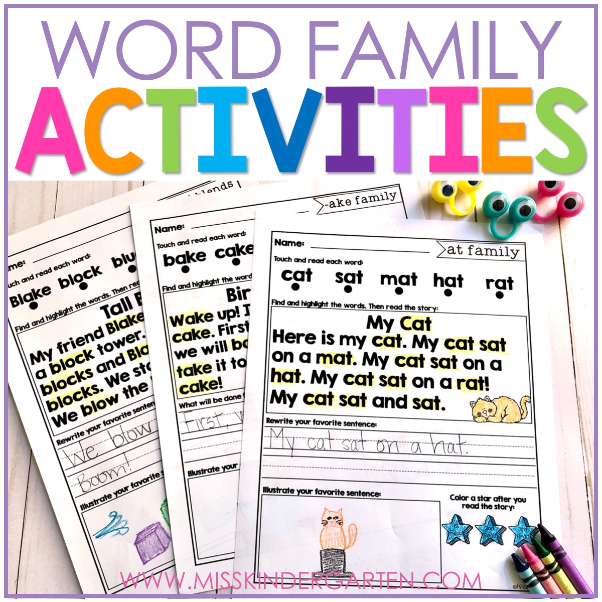 fun-word-family-activities-to-teach-reading-miss-kindergarten