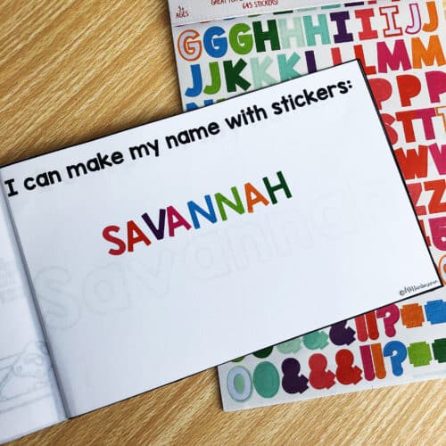 Name Writing Activities for Kindergarten - Miss Kindergarten