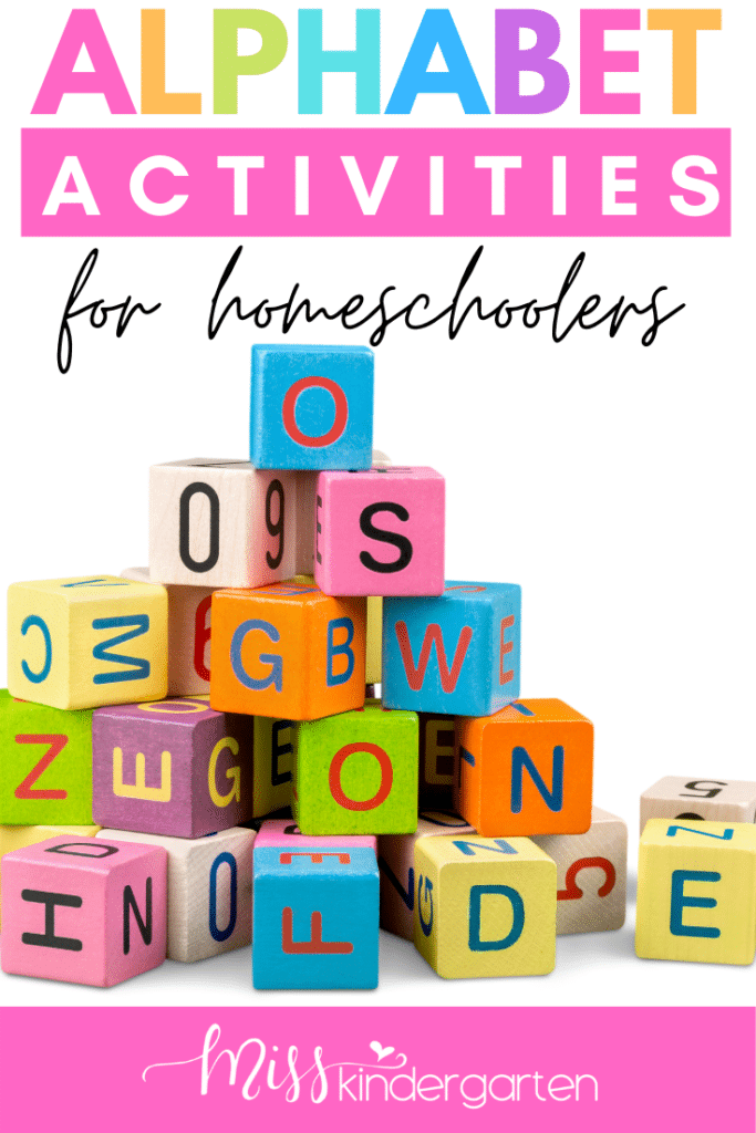 How To Teach The Alphabet Miss Kindergarten