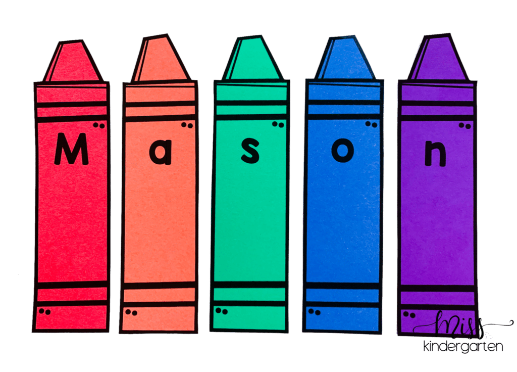 Crayon Box Craft For Kids [Free Template]