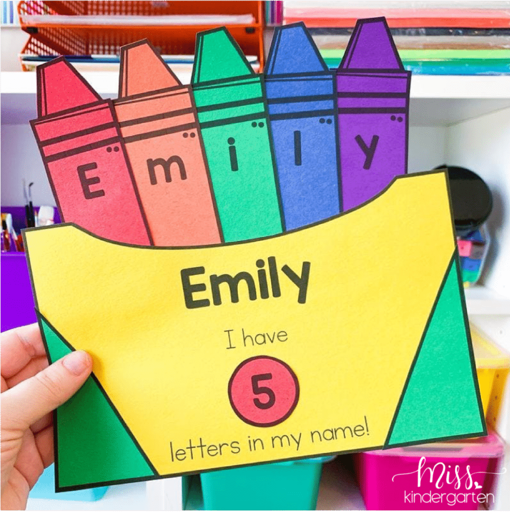 Free Name Crafts For Kindergarten