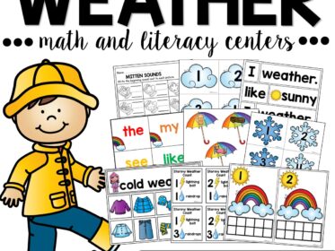 Kindergarten Weather Activities and Centers