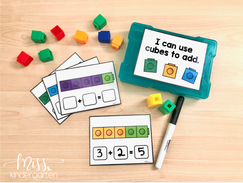 math manipulatives kindergarten