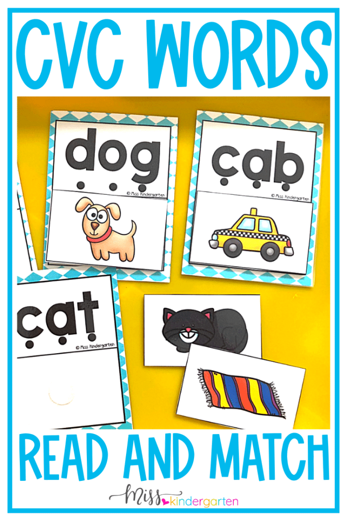 teach your students how to read cvc words miss kindergarten