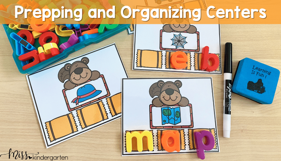 Prepping and Organizing centers for the primary classroom seem overwhelming but with these tips and ideas you will be ready to go in no time.