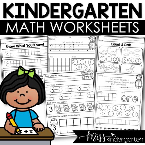 kindergarten math worksheets