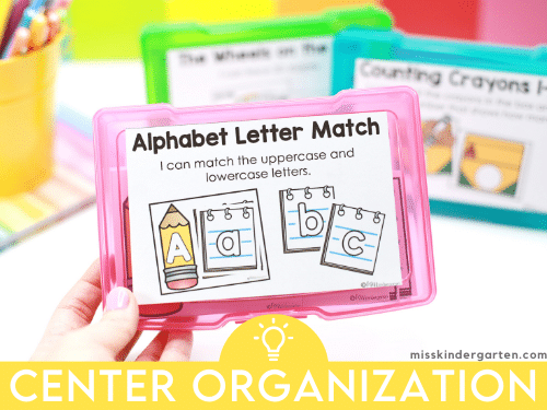 Organizing Math Centers: 3 Storage Options - First Grade Centers and More