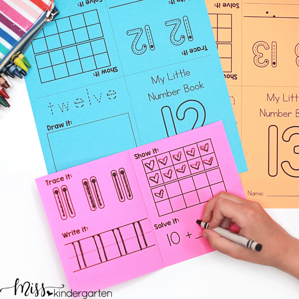 These Little Books are a fun and engaging way for students get number sense practice