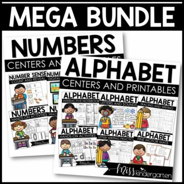 This mega bundle of everything Kindergarten number sense includes tons of fun and engaging number sense activities your students will love.