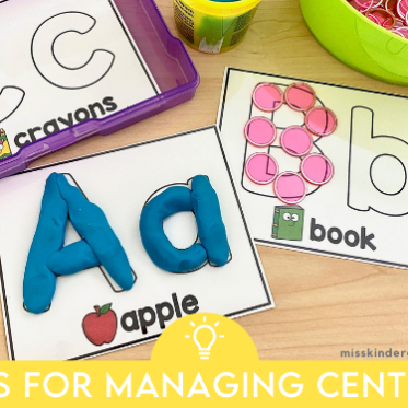 5 Tips for Managing Centers with One Teacher