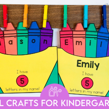 Kindergarten Crafts to Use This Fall