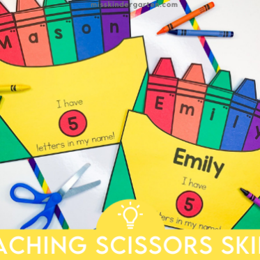 6 Tips and Ideas for Teaching Scissor Skills