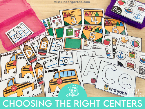 11 Ideas for Free Choice Centers in Your Classroom