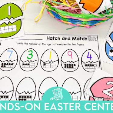Hands-On Easter Centers for Kindergarten