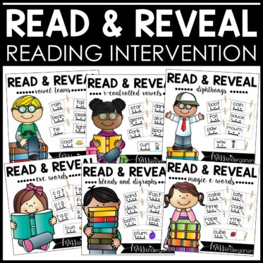 Read and Reveal Reading Words Intervention Bundle
