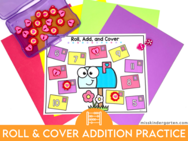 Roll and Cover Addition Practice