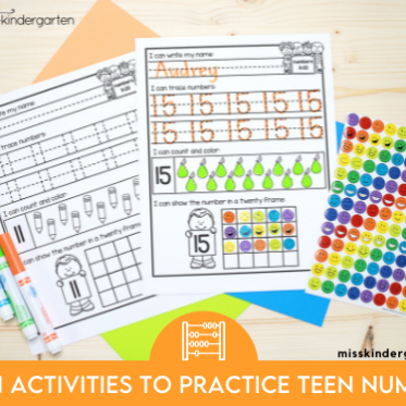 5 Fun Activities To Practice Teen Numbers