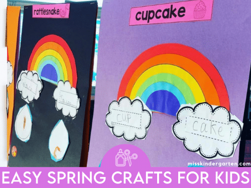 Easy Spring Crafts for Kids - Springtime Crafty Fun!