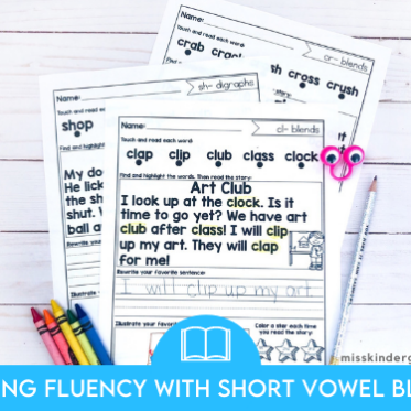 Encourage and Support Fluency With Targeted Short Vowel Blends